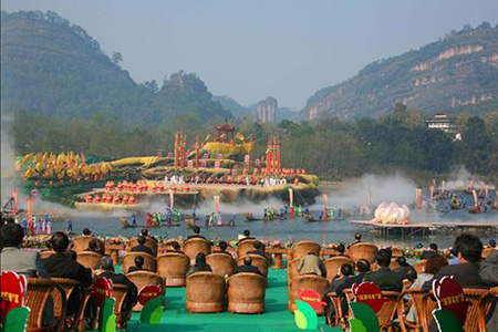 武夷山風(fēng)景區(qū)KD-8600網(wǎng)絡(luò)廣播運(yùn)用于海峽茶博會